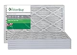 炉フィルター/エアフィルタ – AFBシルバーMERV 8 ( 6パック) 16x20x1 AFB16x20x1M8pk6 6