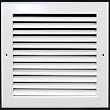 10" x 10" Aluminum Return Grille - Easy Air FLow - Linear Bar Grilles [並行輸入品]