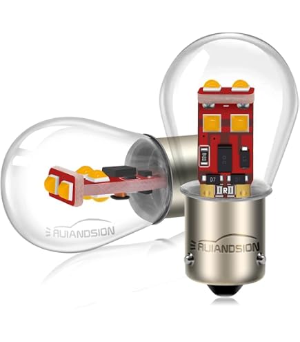 Philips SilverVision PY21W BAU15s 12496SVB2 – Signal Bulbs, 12V 21W, Amber/White, 2 Pack