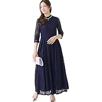 Amazon.co.jp: [Lace Ladies] ロングドレス ワンピース マキシ