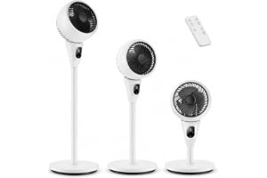 サーキュレーター 扇風機 dcモーター 静音 強力【分解丸洗い猛暑対策・節電・360°強力送風】上下左右首振り 9段階風量調節 リモコン付き | 4段階高さ調整 梅雨対策/換気/空気循環/部屋干し/衣類乾燥/冷房/暖房 組み立て簡単 省エネ メモリー機能 6-30畳対応 PSE認証済み