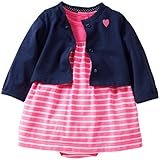 カーターズ carter's トップス(アウター) ドレス&カーディガンセット 並行輸入 綿 マルチカラー 6ヶ月 121C317