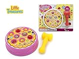 [リトルトレジャー]Little Treasures Toy Cake Whack a Mole Game Set from Includes Toy Hammer and Battery Opera