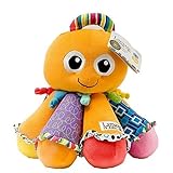 1ピース7.8インチオレンジ色Octotunes Animal Stuffed Plush Toy , Kids Boys Girls SmallサイズCute Cuddly Octopus Toy 