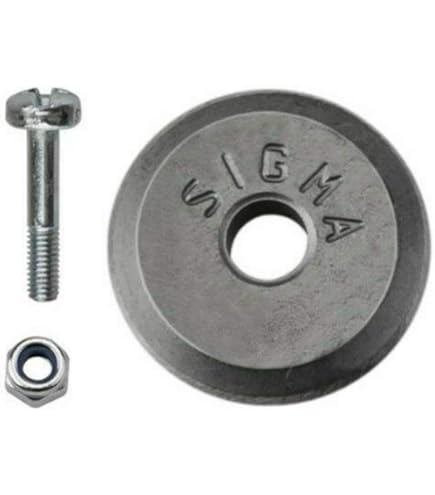 thumbnail interactive-video image 1 of 2-Pack Sigma Tile Cutter Replacement Wheels - 22mm Ceramic & Glass Cutting Blades With Screws 1 of 10