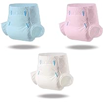 Amazon | CutiePlusU 大人用おむつ 吸収力の高いドライ表面 使い捨て 