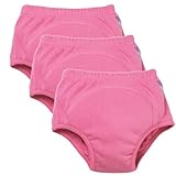 Bambino Mio Training Pants 3 x pack (Dark Pink, 3+Y)