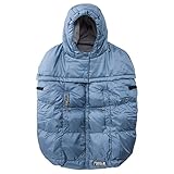 7AM Enfant 　　【PP200】　Pookie Poncho プーキーポンチョ【color：metallic steel blue】