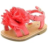 Sarah Jayne Lil Flower ベビー 米国 3 ピンク バックストラップシューズ [並行輸入品]