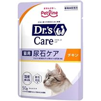 Amazon.co.jp: ドクターズケア ウェット 猫用尿石ケア チキン 50g×12袋