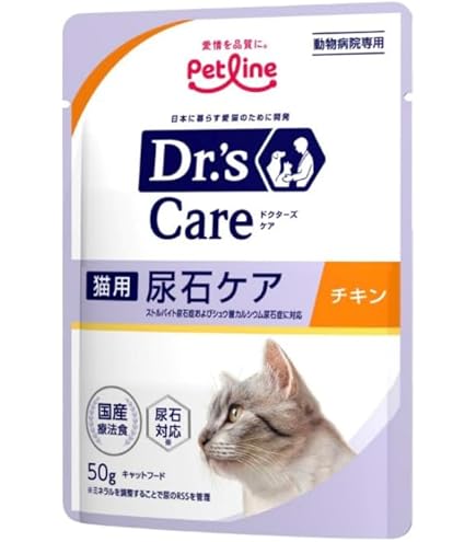 Amazon | ドクターズケア 猫用尿石ケア チキンテイスト 500g | Dr.'s
