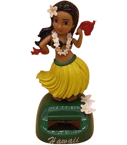 Amazon.co.jp: Auxidwk ハワイアンフラガール ソーラーパワー ダンス