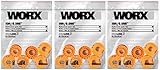 Worx wa0010 Foot Grass交換用トリマー/ Edgerスプールライン、製品の説明を参照互換モデルdukibt、18-pack
