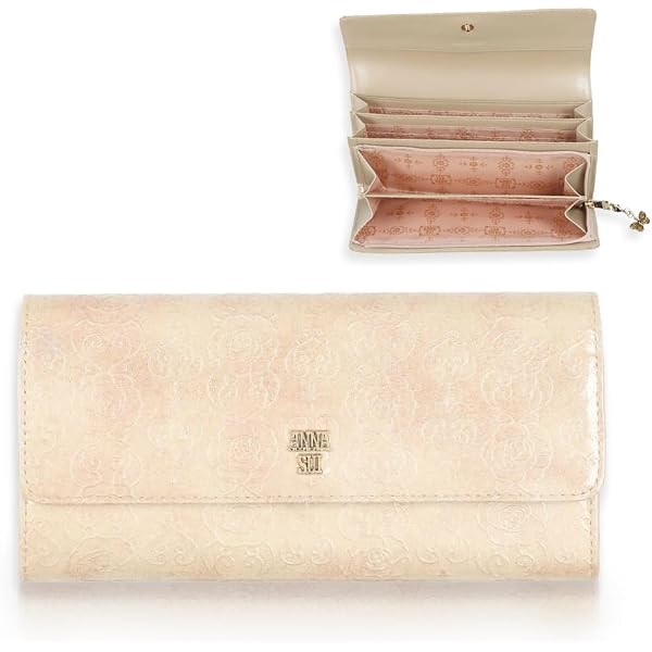 Amazon | [ANNA SUI] [アナスイ] パピヨン ラウンドファスナー 長財布