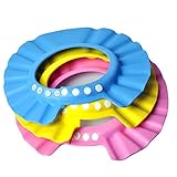 EQLEF® 安全なシャンプーシャワーお風呂ベビーキッズ子供のためのソフトキャップハットを守ります