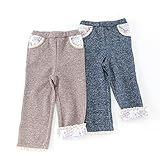 Biquette Club (ビケットクラブ ) 長丈パンツ (80～130cm) キムラタンの子供服 (10120-181a) ネイビーブルー 90