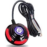 YFFSFDC PC電源代替えボタン PC電源スイッチ 外付け電源ボタン パソコンリセットスイッチ デスクトップコンピューターケース用 電源ランプ HDDランプ リセット ケーブル 電源指示ライト 接触不良の代替用 パソコン用 1.6M 両面テープ 