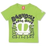 ベビードール SHINETシャツ ベビー キッズ 100cm イエローグリーン