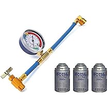 Amazon.co.jp: NEFUSI カーエアコン ガスチャージホース（60CM