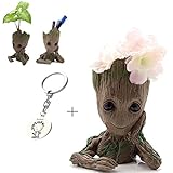 ベビーグルート植木鉢　鉢植え ガーディアンズ・オブ・ギャラクシー　フィギュア・コレクタードール　可愛いモデルおもちゃ　ペン立て　鉛筆ポット　化粧筆収納　子供・家族・友人へのギフト「16CM」