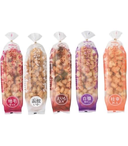 Amazon.co.jp: 【北海道限定】 ご当地おかき 6種食べ比べセット 北菓楼