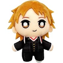 Amazon.co.jp: ペルソナ4 主人公 鳴上悠 ぬいぐるみキーホルダー P4