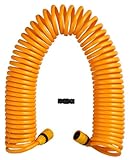 ガーデンコイルホース 取替えホースセット イエロー F7359