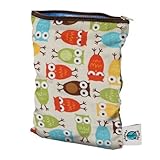 Planet Wise Wet Diaper Bag, Owl, Small by Planet Wise Inc. [並行輸入品]