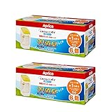 【セット】 Aprica (アップリカ) 紙おむつ処理ポット におわなくてポイ 消臭タイプ 　専用カセット６個パック×２セット