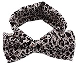 Nice Days（ナイス　ディズ） 赤ちゃん　子供のヘアバンド　可愛いヒョウ蝶結び　ヘアクリップ ヘアアクセサリー (ライトカーキ)