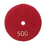 Dovewill 湿式 　ガラス　石　大理石用　ダイヤモンド研磨パッド　80ｍｍ 　(50#150#300#500#1000#1500#3000) - 500