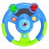 FunsLane Musical Steering Wheel Toys for Toddlers with Light [並行輸入品]