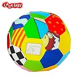 LalababyベビーEarly Learningおもちゃカラフルな面白い教育ぬいぐるみRattleソフトボールfor 0 – 6年