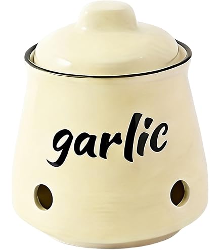 Amazon | Le Creuset ストーンウェア ガーリックキーパー 14オンス