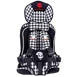 ElecTown　自動車 チャイルドシート 簡易 携帯式１歳から5歳まで対応　取り付け簡単　子供　キッズ　幼児用 学童用 (White)