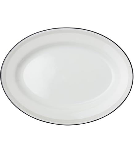 Amazon.co.jp: 吉田次朗 さん オーバル プレート 25 : ホーム＆キッチン