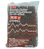 スリーエム スコッチブライト スーパーがんこ 荒目 サイズ100x150mm 1個パック 仕上がり粒度60~80相当