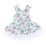 KaKaKi DRESS ベビー・ガールズ カラー: ブルー