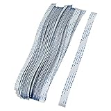uxcell FFCフレキシブル フラットケーブル　シールドケーブル　24ピン 0.5mmピッチ　200mm　100枚入 配線