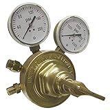 Uniweld RV8010 Heavy Duty Single Stage Oxygen Regulator with CGA540 Inlet [並行輸入品]