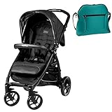 Peg Perego Booklet, Onyx w Peg Perego Borsa Soft Diaper Bag (Aquamarine) by Peg Perego [並行輸入品]