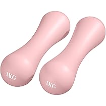 Amazon | 【日本企業】ダンベル 2個セット 1kg 2kg 3kg 4kg 5kg