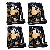 Disney Mickey Mouse Lanyard 4 Pack Gold [並行輸入品]