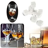 Eremi（TM）新9PCS /パック18ミリメートルウイスキーアイス・ストーンズ、ドリンククーラーキューブビールはポーチ3色で花崗岩ロックスOpitonal