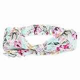 Domybest　ベビー ヘアバンド リボン キッズ 子供 カチューシャ 髪飾り ヘアアクセサリー ウサギ　花柄　和風　女の子 新生児 赤ちゃん 出産祝い 内祝い お宮参り 誕生日 100日記念 こど