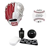 Rawlings g112swptle-30 11.25-inchゲーマーXLE野球グローブ+ Rawlings rawbrkit野球/ソフトボールグローブbreak-inキット+ Rawlings 