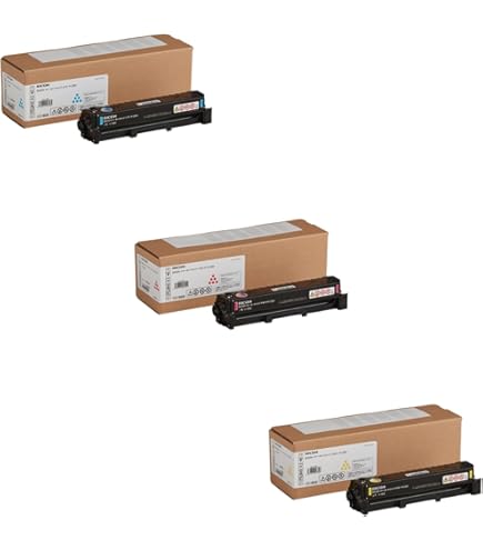 Amazon | 【純正品 4色セット】 リコー トナーカートリッジ P C201 BK