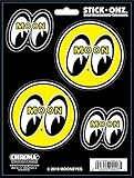 Chroma 009926 Mooneyes Stick Onz Decal [並行輸入品]