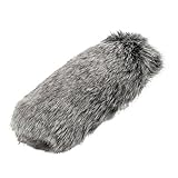 Vbestlife マイクウインドスクリーン 外付けマイク用 戸外用マフ製 低い騒音 指向性コンデンサーマイク携帯 パソコン対応デジタルビデオ録音用マイク対応