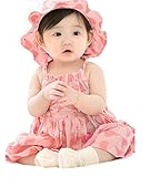 ベビー 赤ちゃん 帽子スカート2セット 子ども 子供 日差し UV コットン ユニセックス 男の子 女の子 ユニセックス お出かけ 紫外線対策3-6ヶ月　6-12ヶ月　1-2歳適用WMTYE26 (ピ